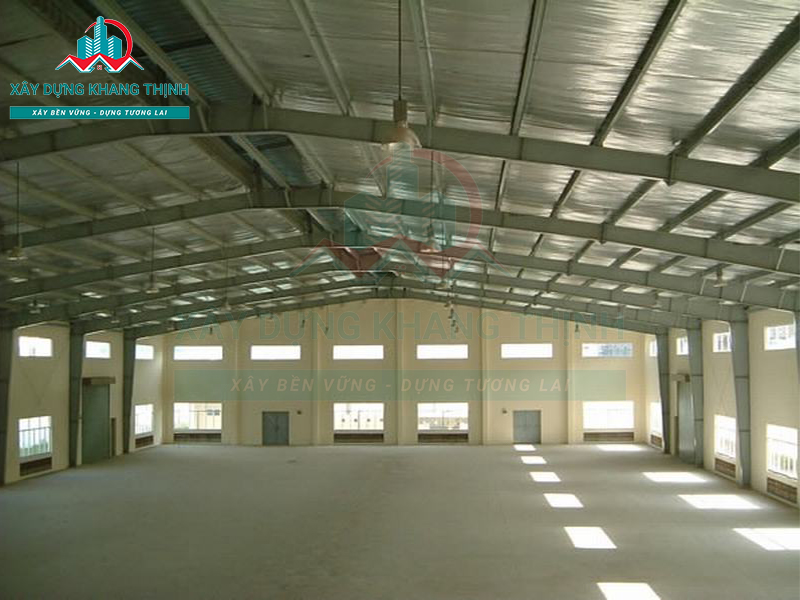 Mẫu nhà xưởng 1 tầng