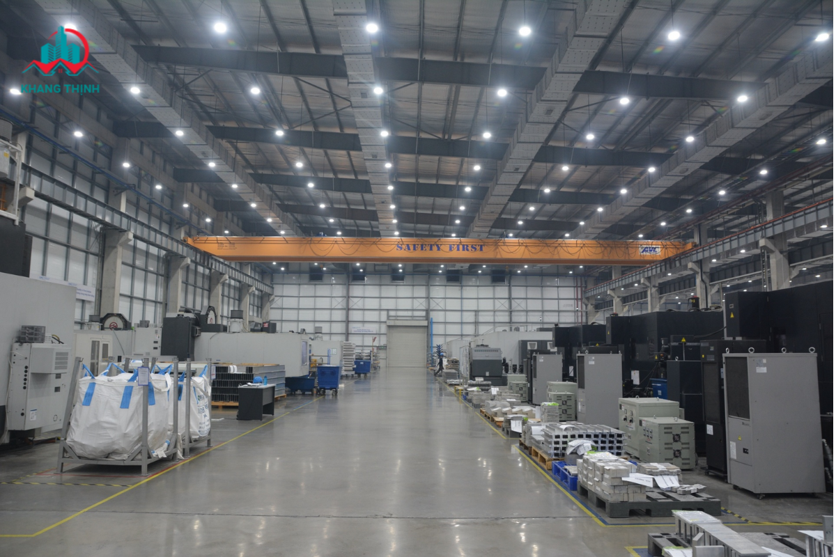 Mẫu nhà xưởng linh kiện hơn 1000m2 Mẫu nhà xưởng linh kiện hơn 1000m2