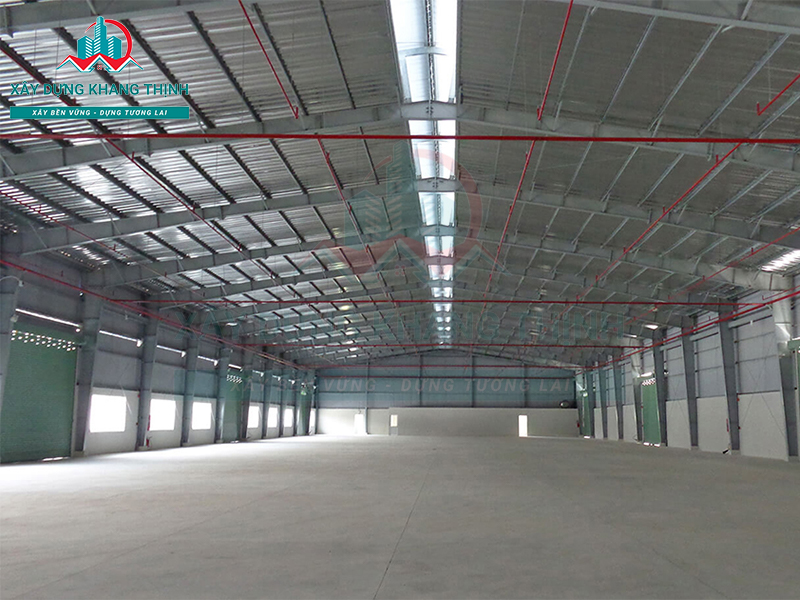 Mẫu nhà xưởng nhỏ diện tích 1000m2