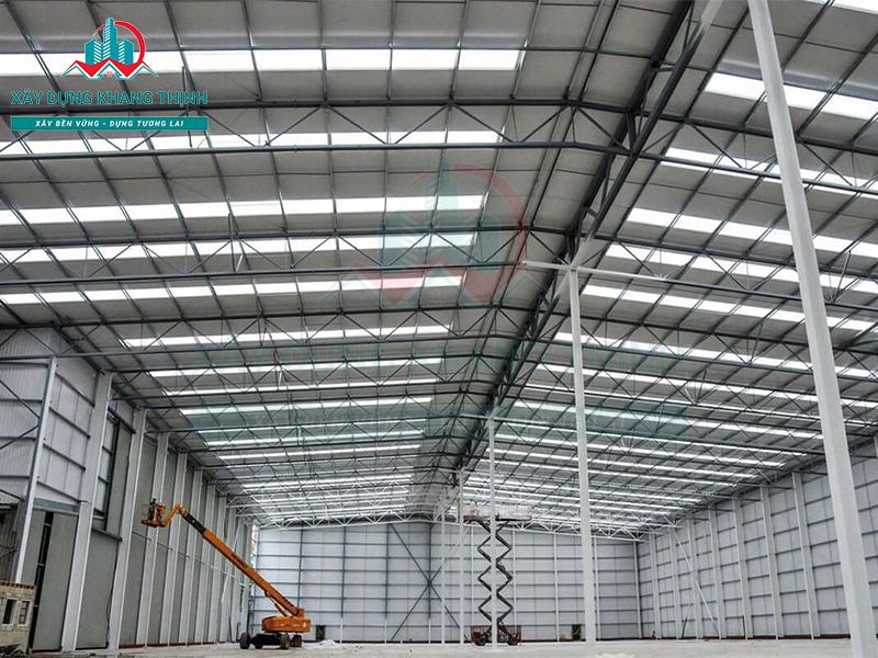 Mẫu nhà xưởng nhỏ diện tích 500m2