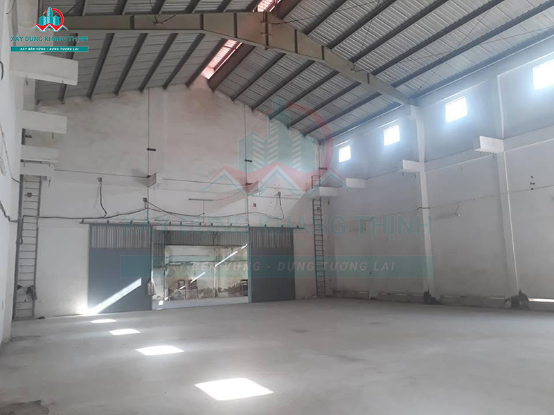 Mẫu nhà xưởng nhỏ phòng chống cháy nổ
