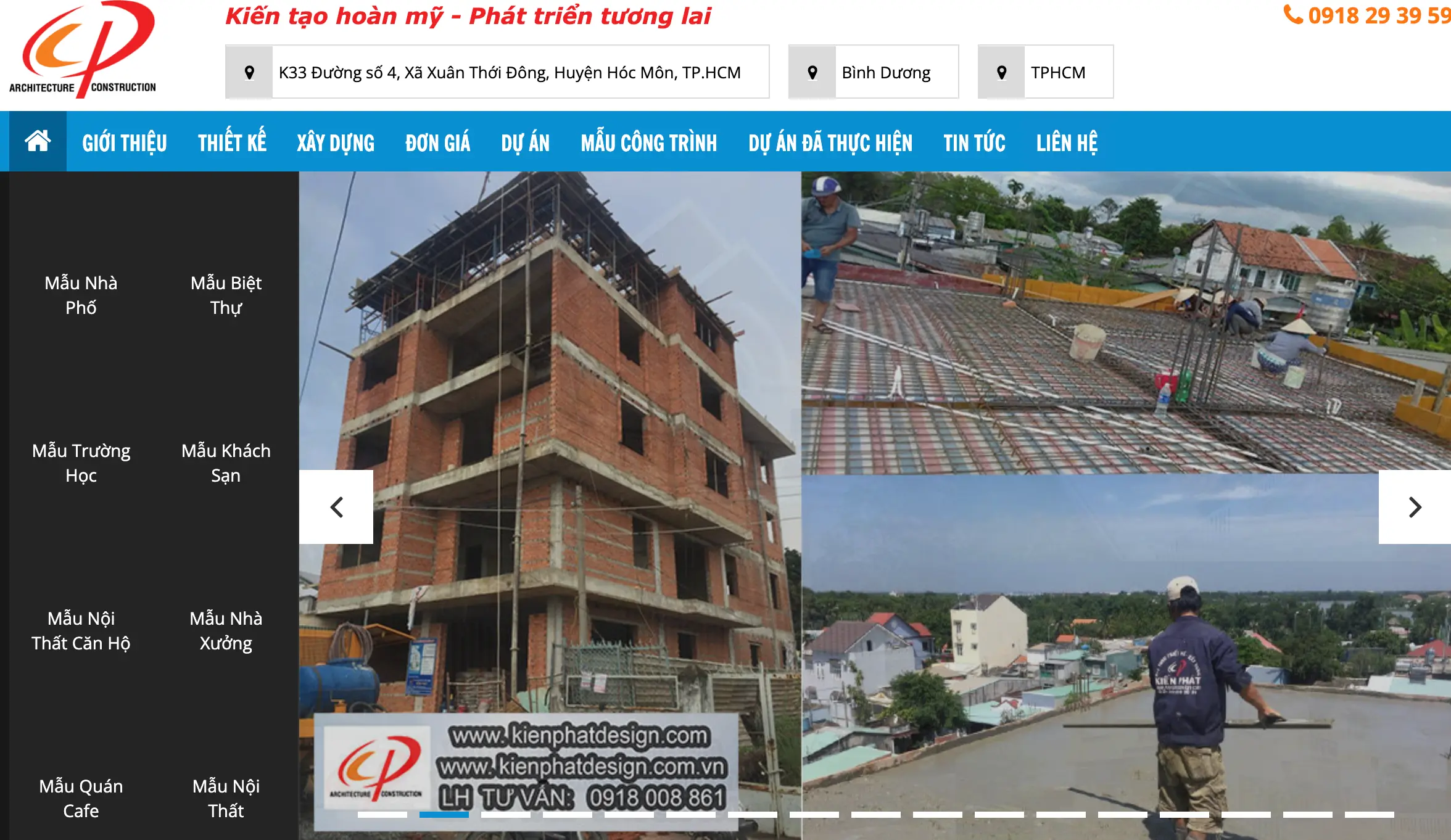 Công ty TNHH Thiết Kế - Xây Dựng Kiến Phát